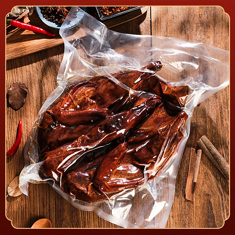 潮汕甘蔗熏鸭传统美食真空包装正宗醇香嚼劲肉质即食