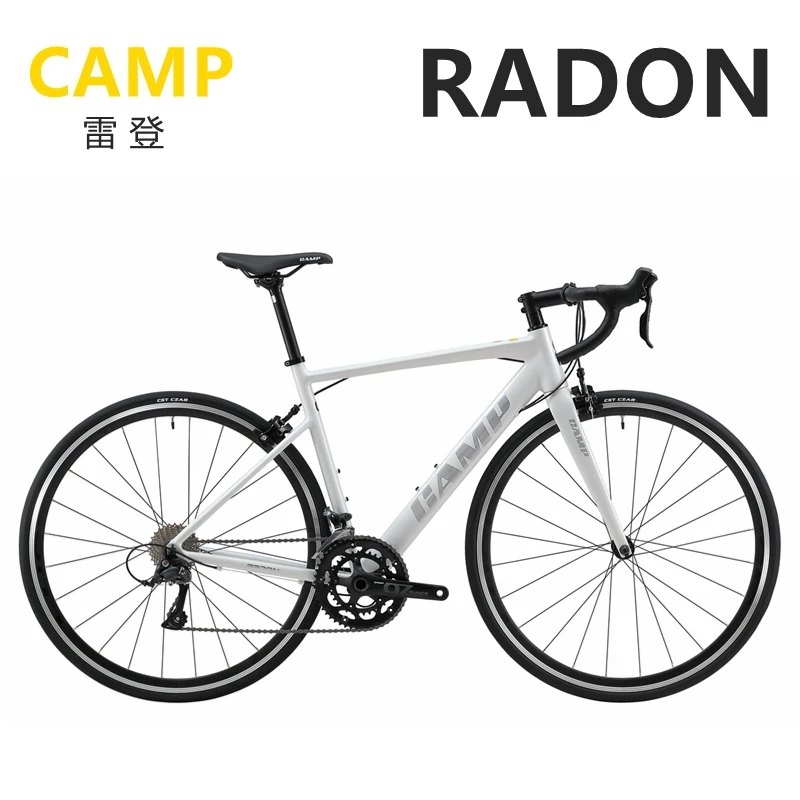 坎普CAMP RADON轻量化铝合金公路车碳纤维前叉顺泰18速圈刹自行车