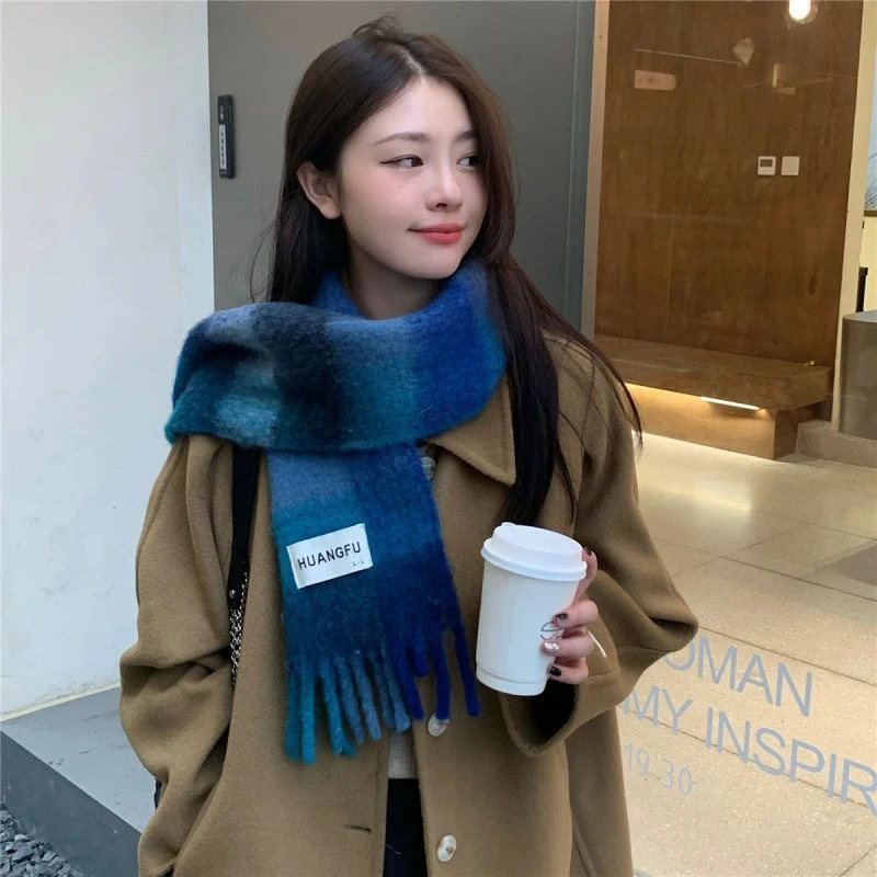 围巾女2022新款防寒洋气冬季新款韩系ins风高级感气质保暖加厚潮