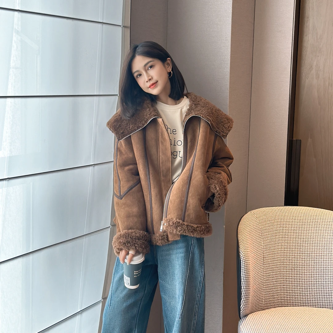 LYXZ x 大小与【雪域仙踪】新款设计师复古保暖潮流外套74929