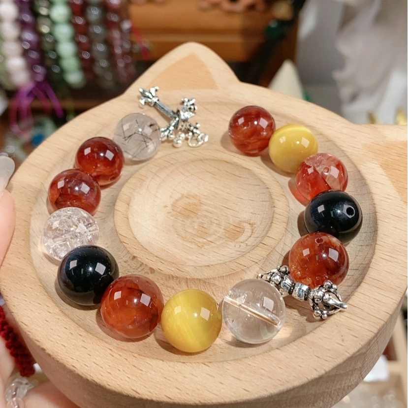 【闪购商品】水晶手链未镶嵌我****你12.5