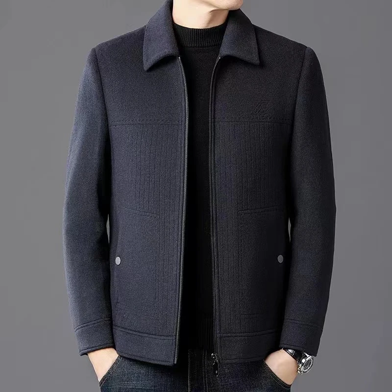 P 200-399直播专用不在直播间不要拍男士春秋休闲中年男夹克商务