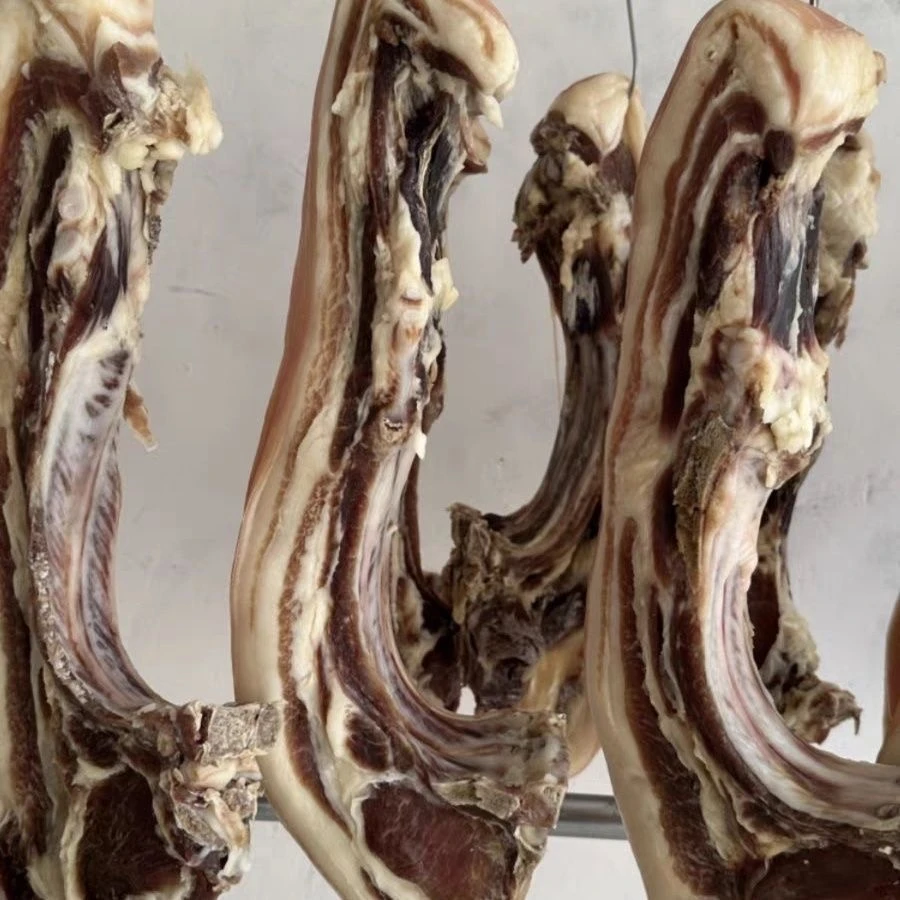 [县长推荐】正宗风干带排五花腊肉长条老腊肉潢川家乡特色腊味腊肉