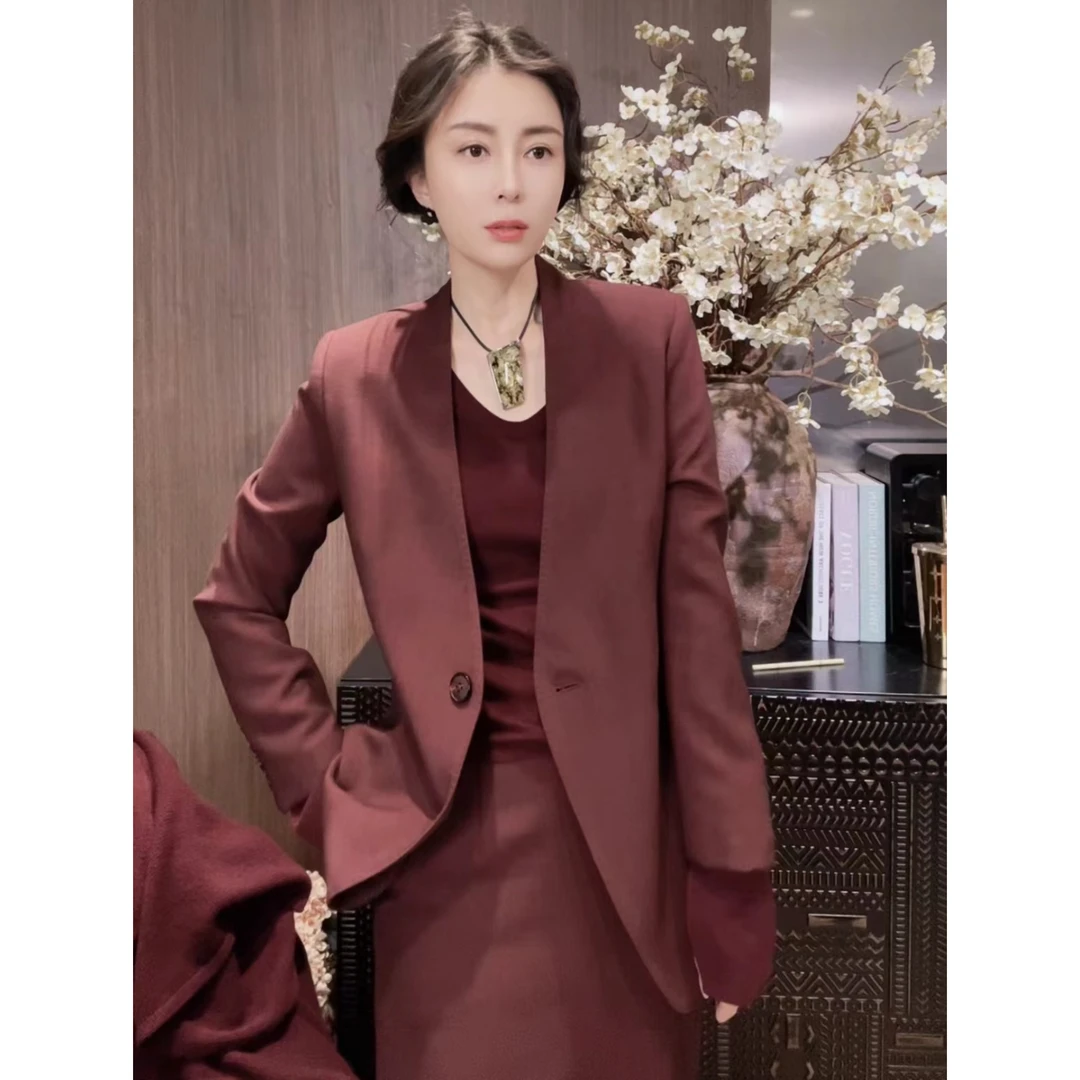 VV&AA  静仪  春秋新款高级感通勤职场气质时尚休闲外套  CD3298