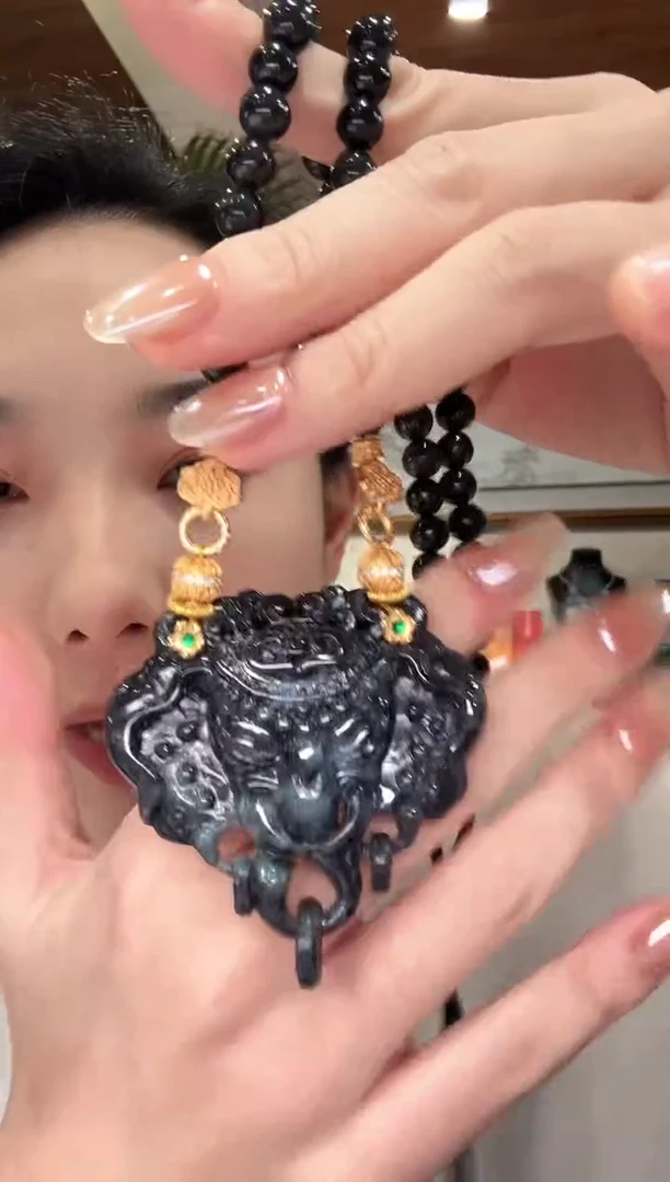 【闪购商品】翡翠颈饰未镶嵌国风