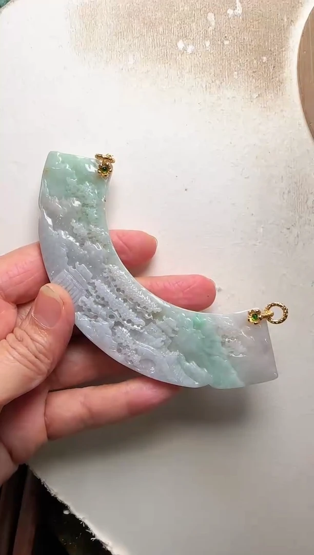 【闪购商品】翡翠颈饰未镶嵌国风