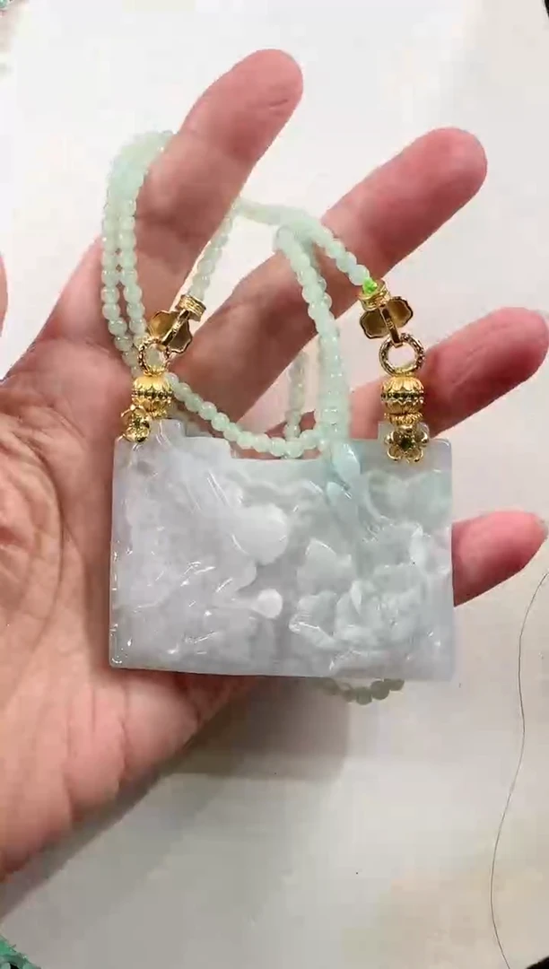 【闪购商品】翡翠颈饰未镶嵌国风