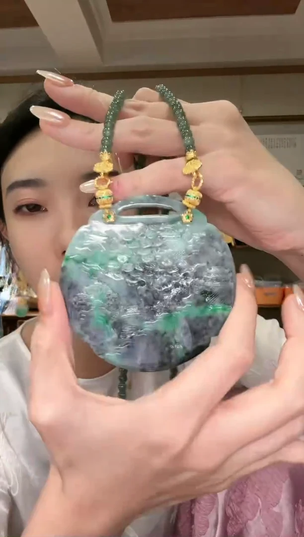 【闪购商品】翡翠颈饰未镶嵌国风