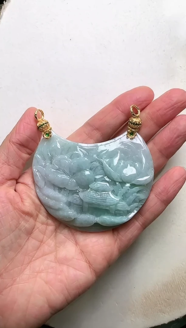 【闪购商品】翡翠颈饰未镶嵌国风