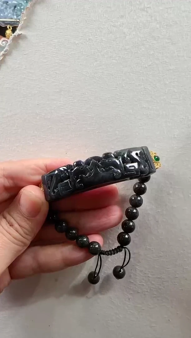 【闪购商品】翡翠手链未镶嵌国风