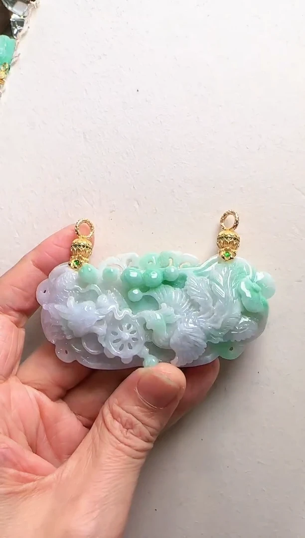 【闪购商品】翡翠颈饰未镶嵌国风
