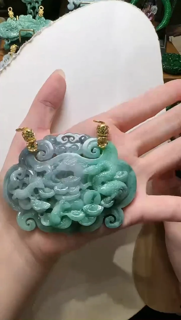 【闪购商品】翡翠颈饰未镶嵌国风