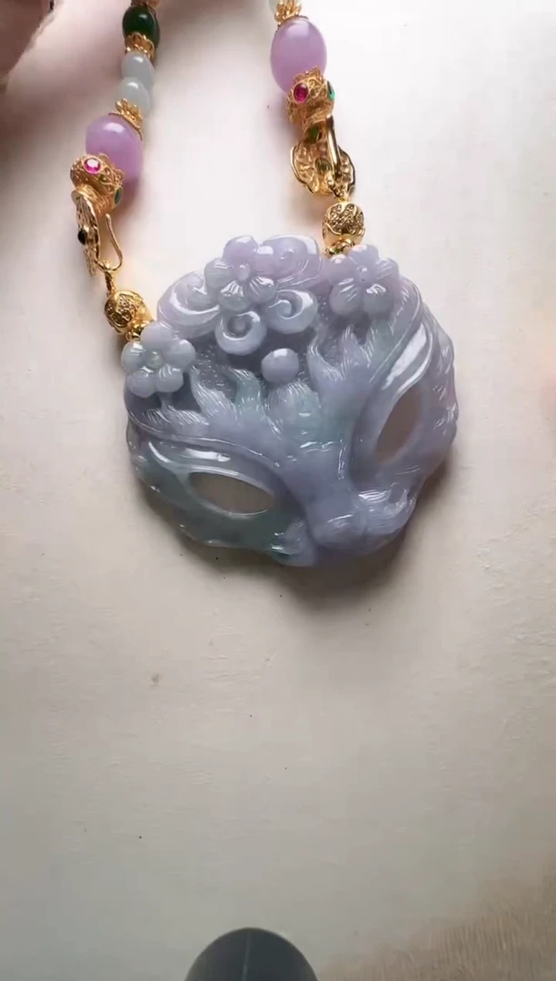 【闪购商品】翡翠颈饰未镶嵌国风