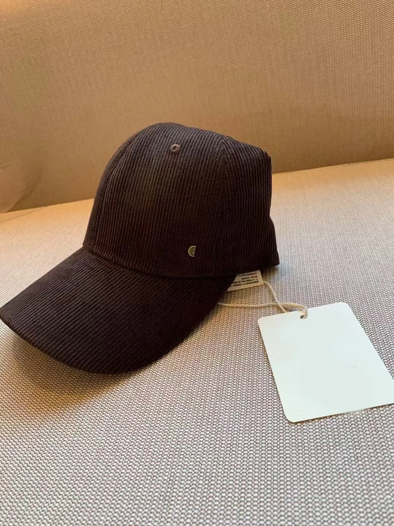 【朵拉外贸】禾家灯芯绒帽子棒球帽