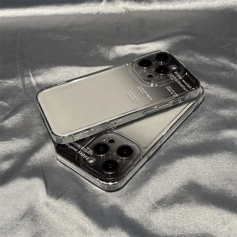 暗黑渐变苹果15手机壳iPhone13/14promax创意12/11防摔xr软8p