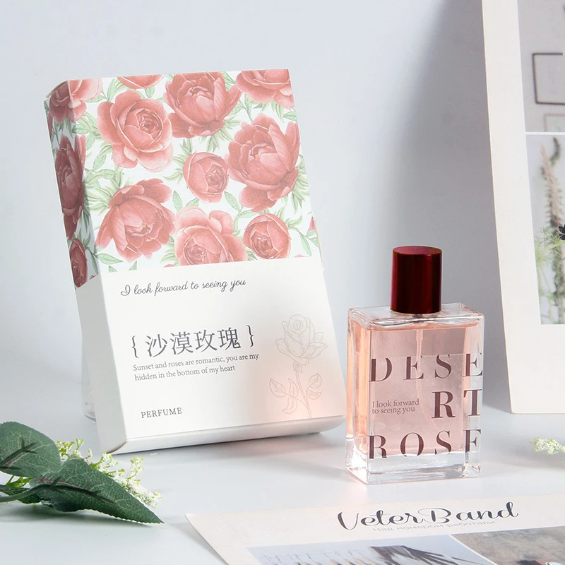 英皇家沙漠玫瑰香水持久留香粉色甜蜜浪漫好闻花香清新玫瑰香时尚