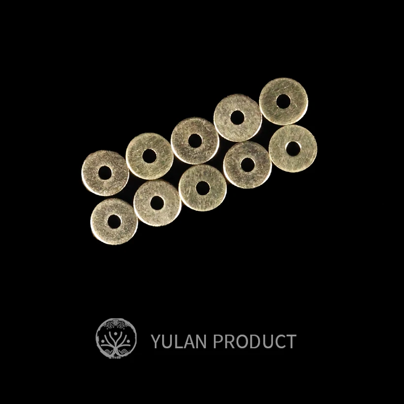 钰澜文玩超薄铜隔片5mm（一组十片散发）手串长串搭配diy