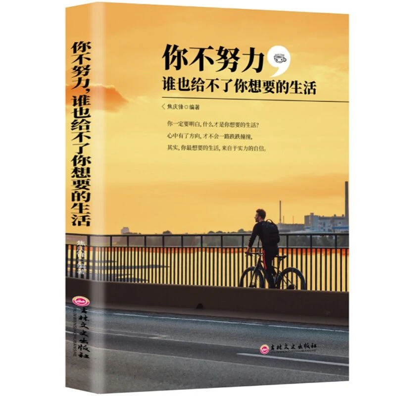 你不努力谁也给不了你想要的生活万千读者推荐励志书工作主动安逸