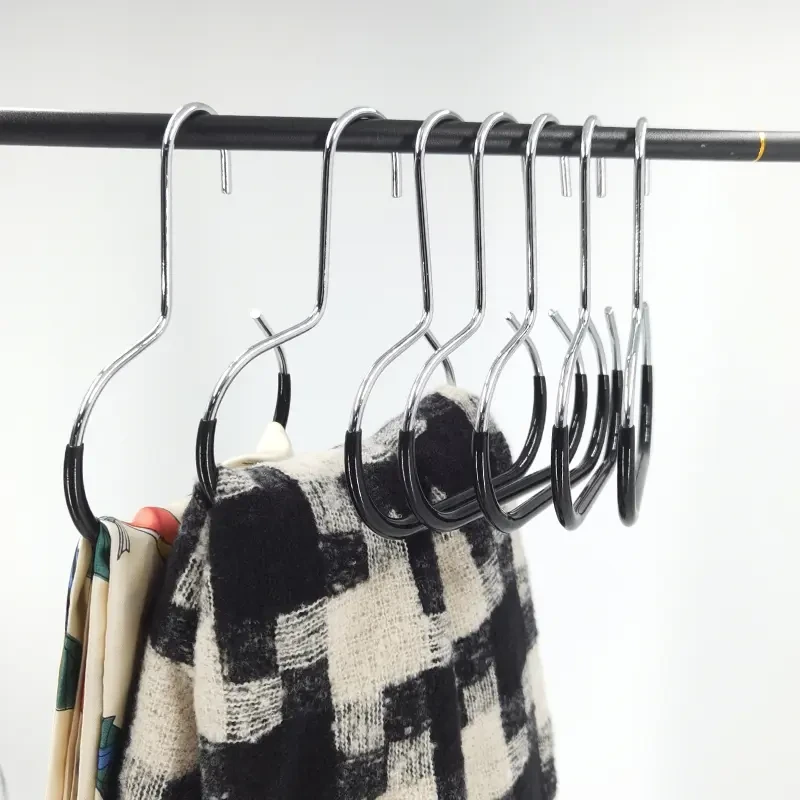 帽子圆环衣架家用多功能围巾包包丝巾创意领带衣柜收纳衣撑晾晒架