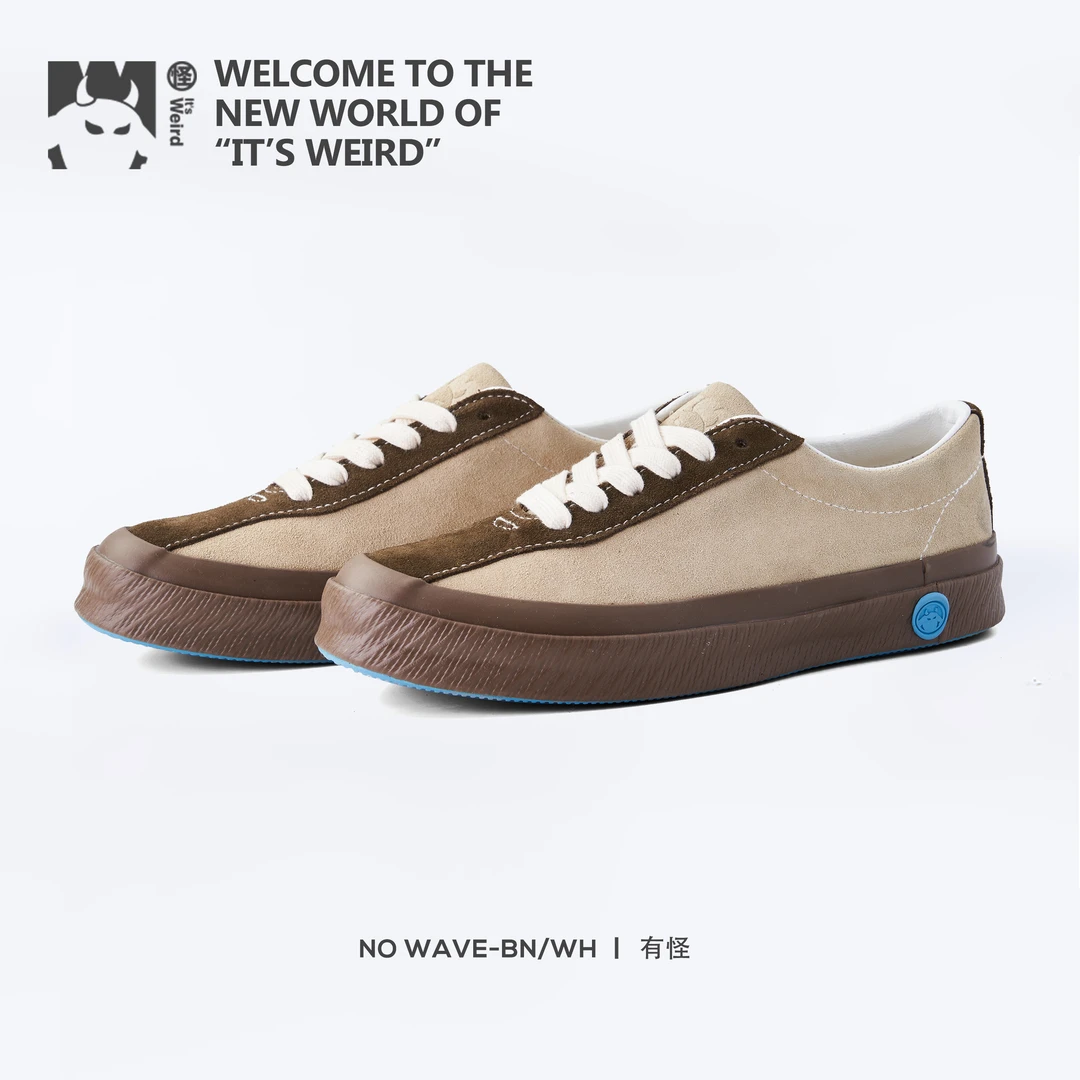 It' s Weird/有怪【直播同价】NO WAVE经典美拉德潮鞋低帮小众皮革