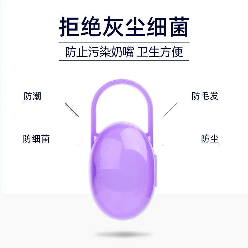 宝宝奶嘴盒外出便携式安抚奶嘴盒婴儿奶嘴收纳盒卫生储存盒