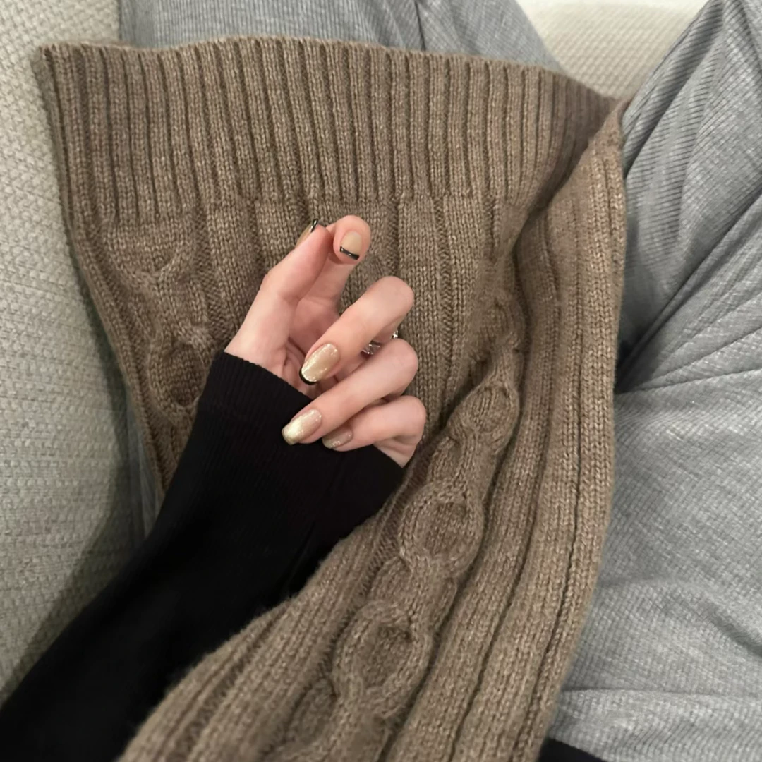 meraki｜气质短甲「方块」秋冬ins风手工穿戴甲设计感美甲穿戴甲片