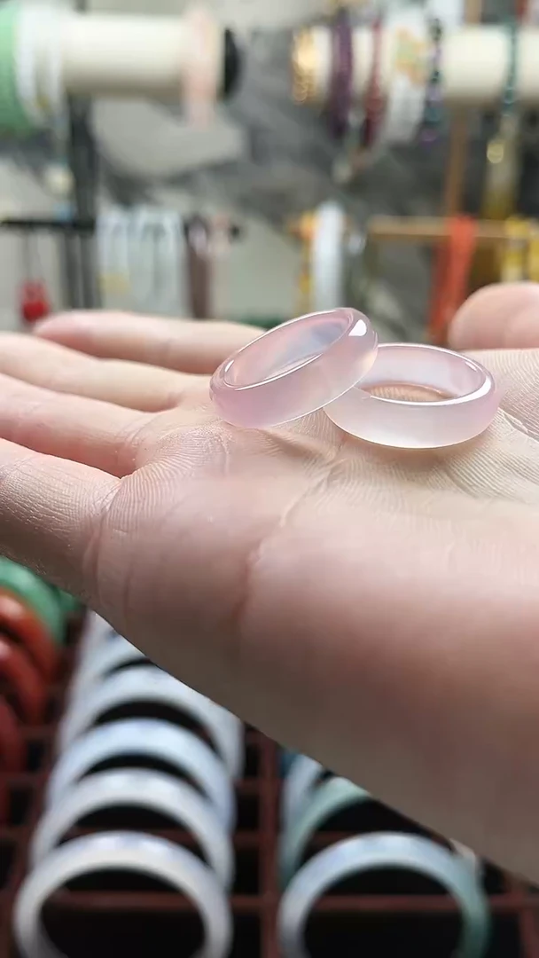 【闪购商品】玛瑙/玉髓戒指未镶嵌戒指