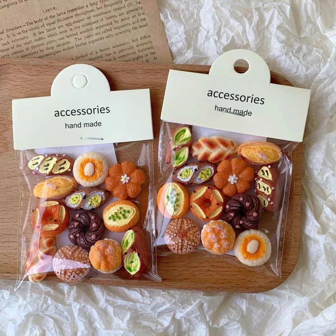 法式碱水面包磁力贴迷你仿真欧包冰箱贴烘焙备忘贴饰磁铁装饰贴