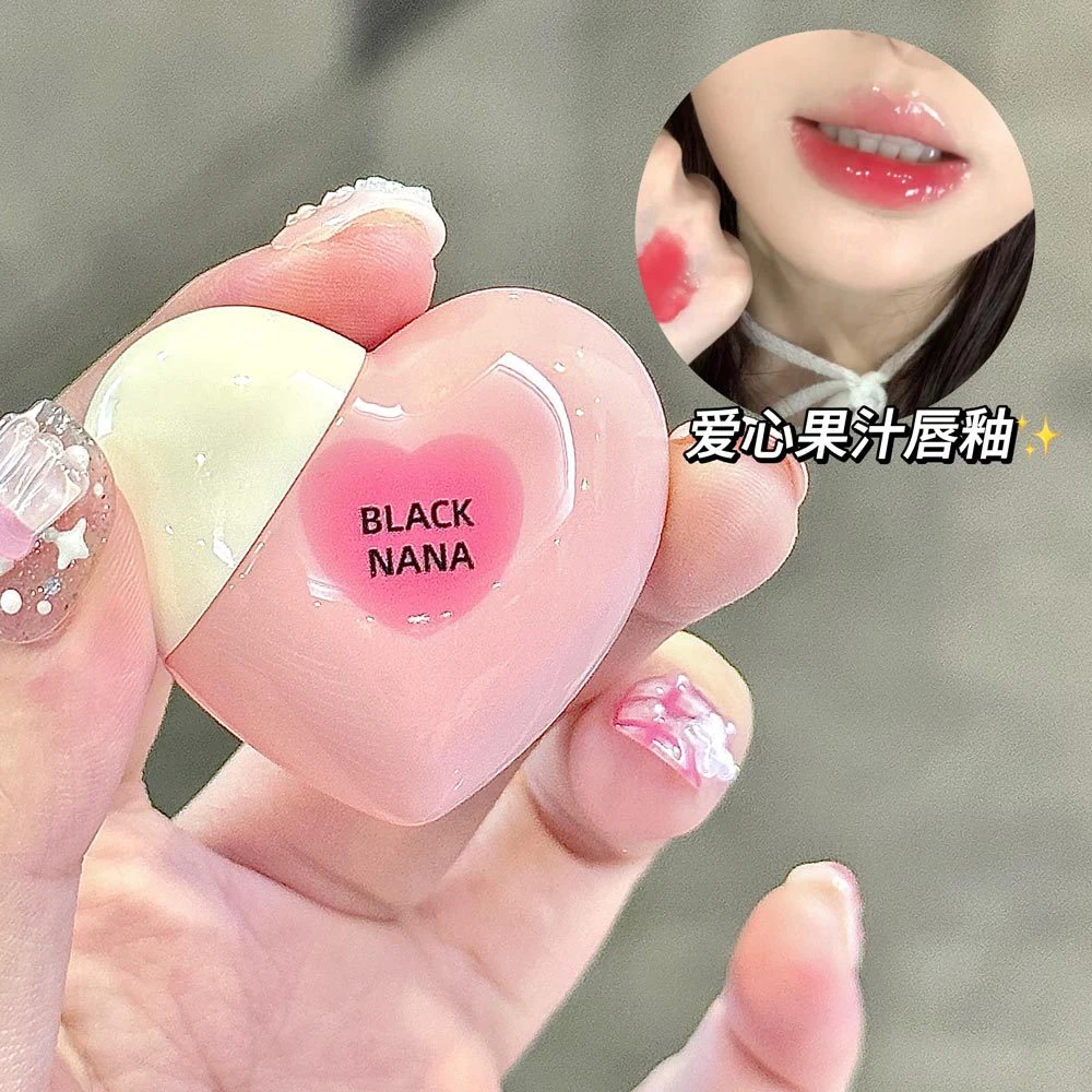 BLACKNANA心动悸恋镜面唇釉 纯欲伪素颜口红持妆韩系嫩妹DB-84