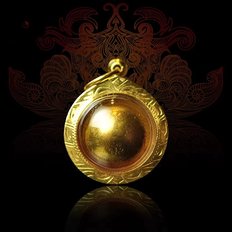 吸米星手刻金珠 古巴 特色手工艺（配链）