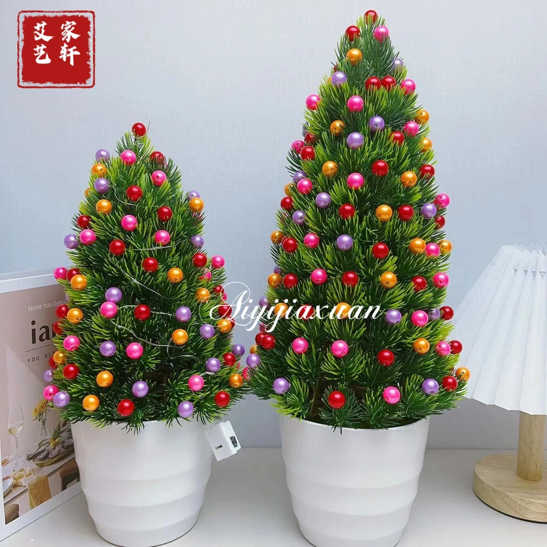 平安树材料包手工DIY制作家居摆件