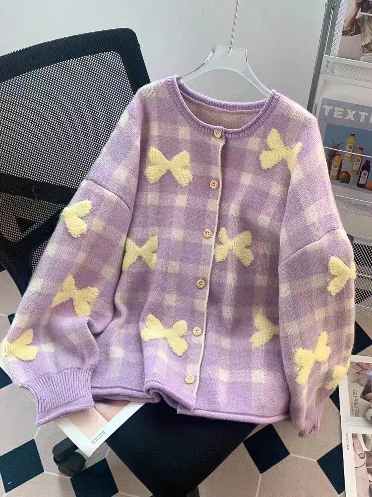 大码慵懒风甜美女装秋冬新款2024胖MM洋气减龄上衣合集