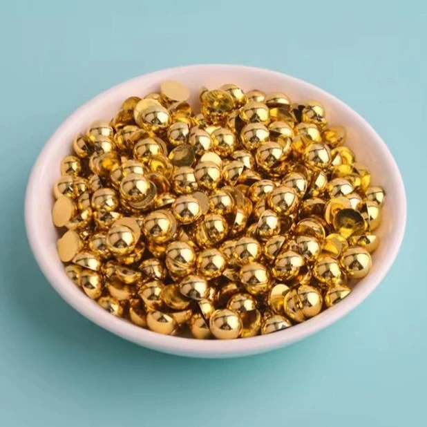 【宠粉】手工专用底珠半珠花型ABS片太阳花彩色