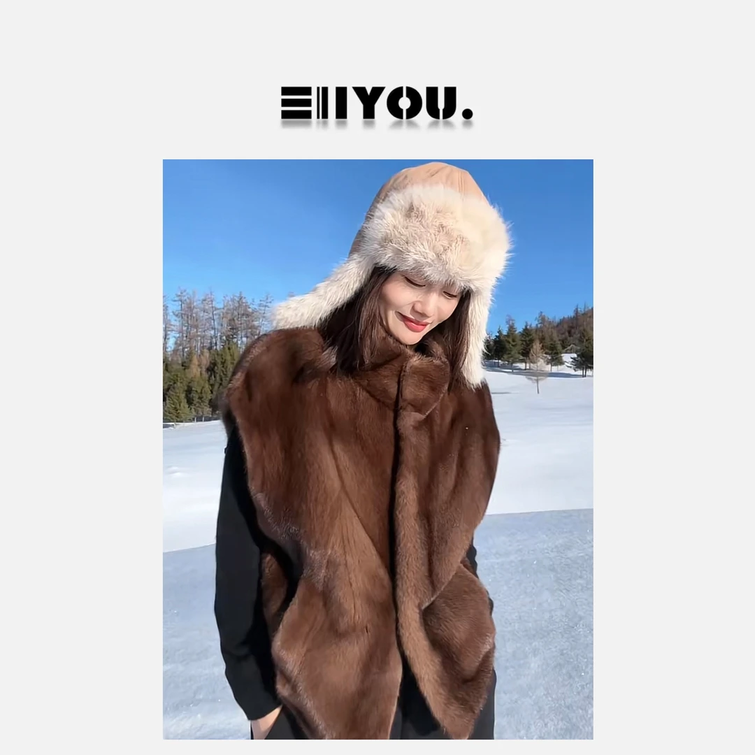 【ENYOU定制】秋冬保暖 凹造型帽子女款