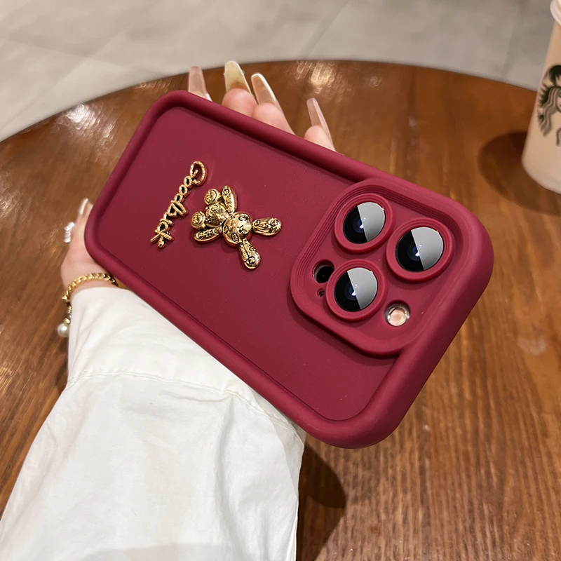 适用于苹果iPhone15promax手机壳秋冬14华为mate60潮牌兔子oppo女