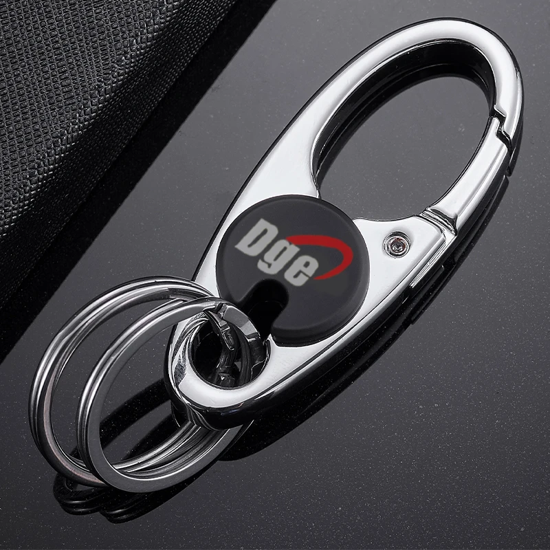 【新款钥匙扣】简约不锈钢304金属钥匙扣男女创意腰挂锁匙扣圈链