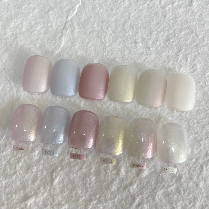 YAOSNAIL新品日式甲油胶色胶小套系罐装美甲店专用5g（人鱼系列）