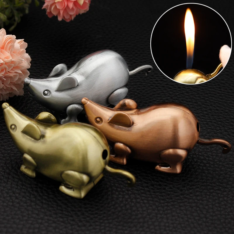 （奇葩打火机2）小金鼠等造型打火机创意创新新奇特个性