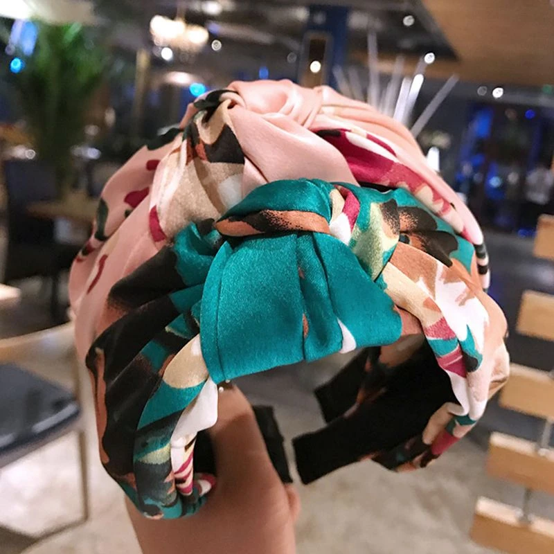 非金属布艺发饰 韩版布艺洗脸发箍百搭头箍女发卡头饰约发带刘海