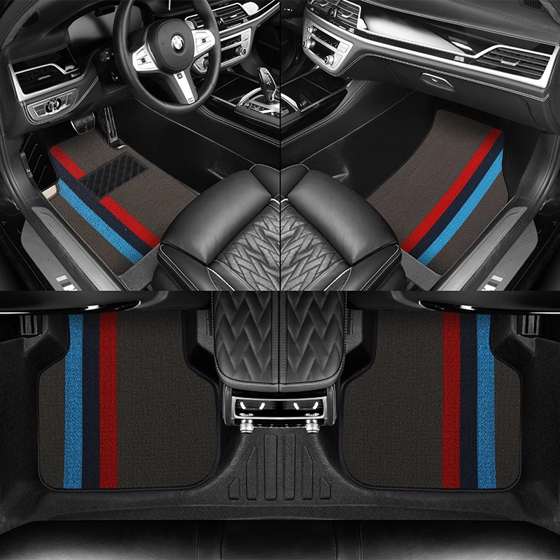 【适用于奔驰】车系专车专用环保无异味耐磨全包围汽车脚垫专车定制