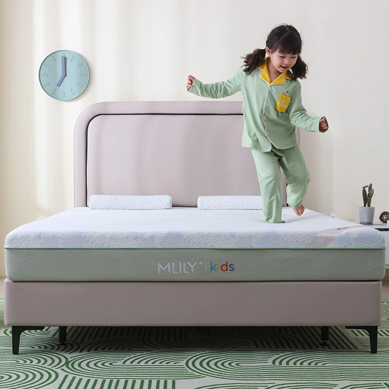 【儿童床垫】梦百合绿野仙踪0压儿童青少年抑菌透气记忆棉床垫柔软Z