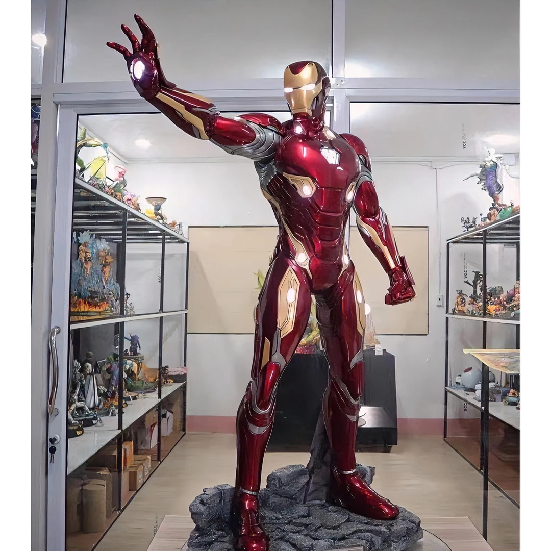 钢铁侠 战斗形MK45全身像 1/2 树脂雕像手办