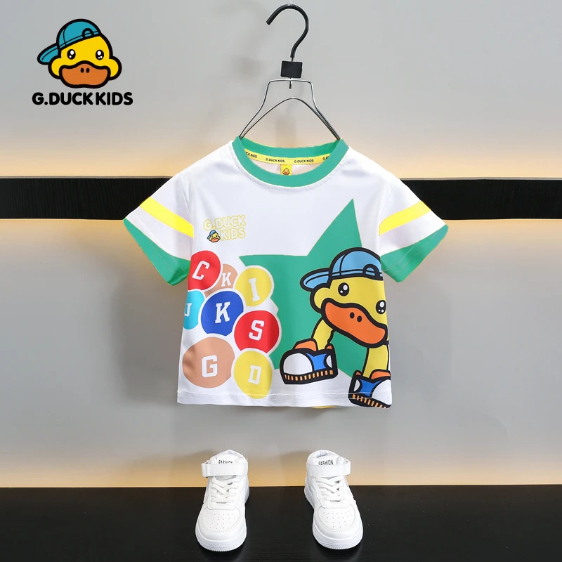 2025新儿童短袖t恤男童夏装款宝宝女童半袖卡通上衣潮