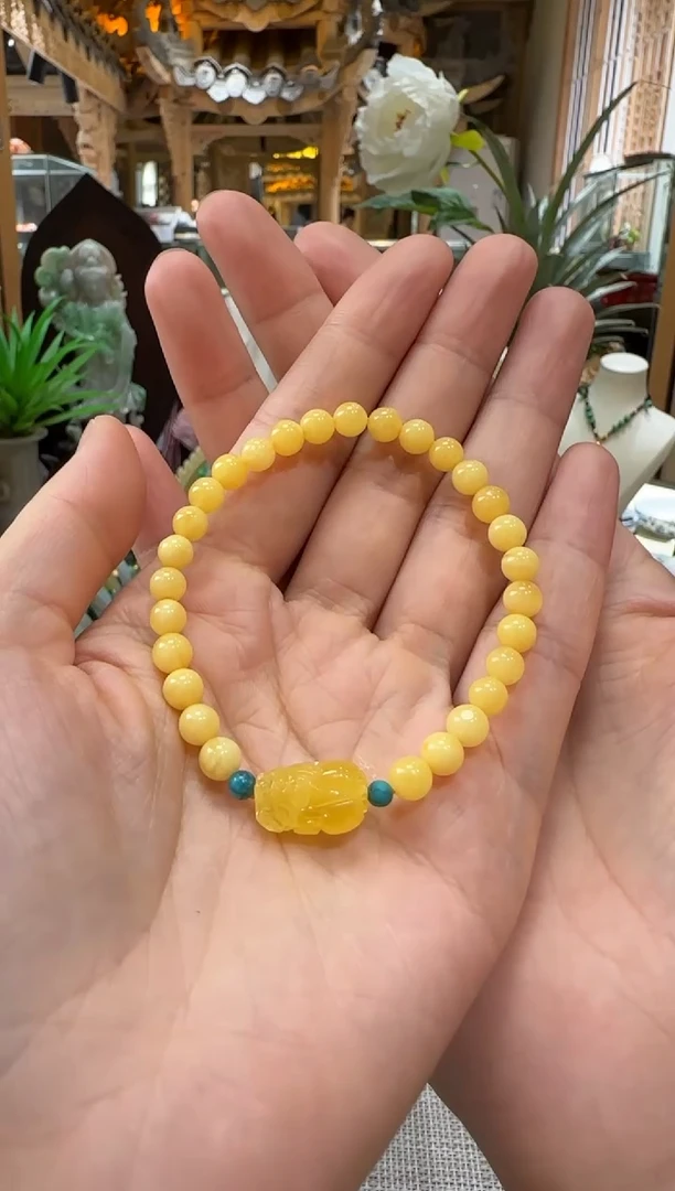 【闪购商品】蜜蜡手串未镶嵌手串