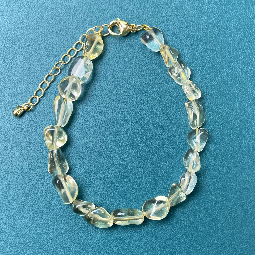 经典国风天然黄水晶手链726（多样性发货）