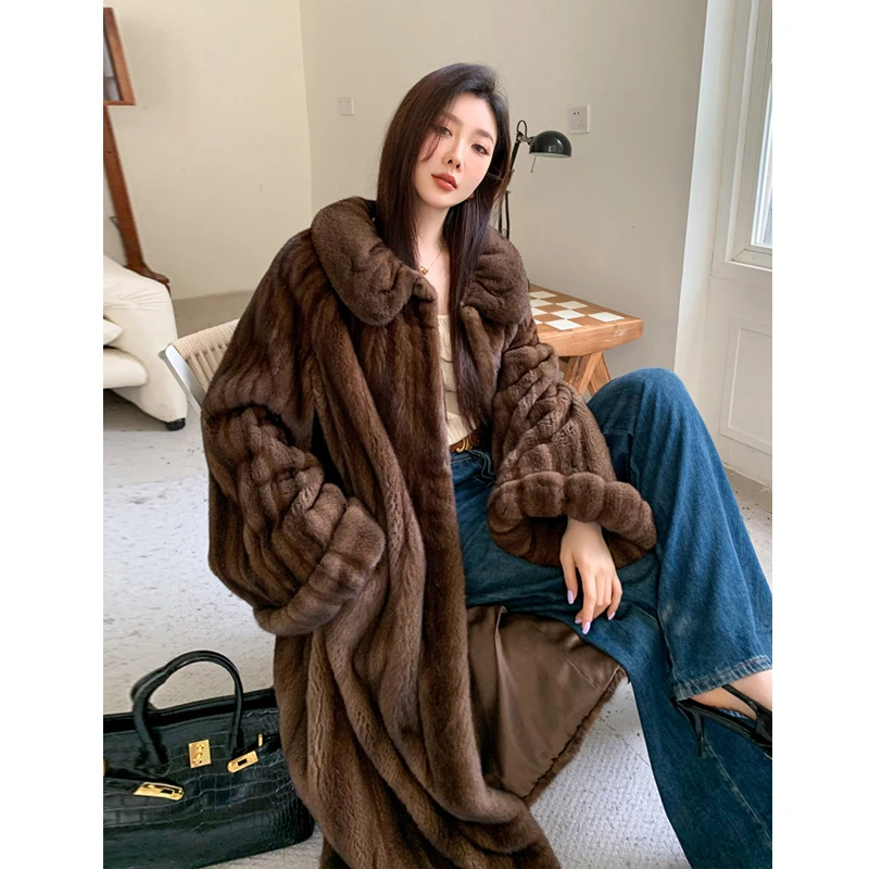 "古堡女神”全抽刀女整女装大衣外套长款ZD203Y024