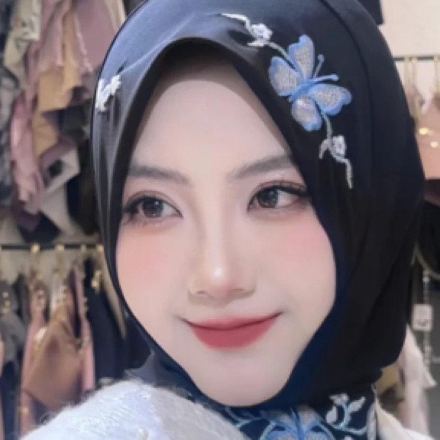 【M颜】洛玥 温柔款套头巾