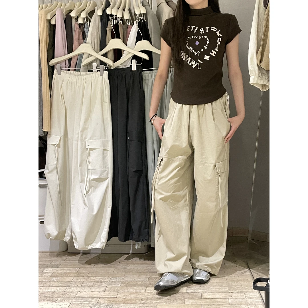 【福利】美式设计感小众阔腿裤#U118