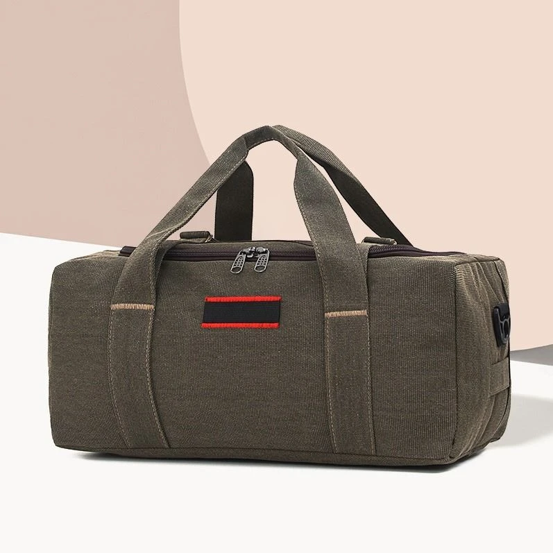 超大容量手提包男帆布行李包装衣服旅行包长途旅游包女托运行李包