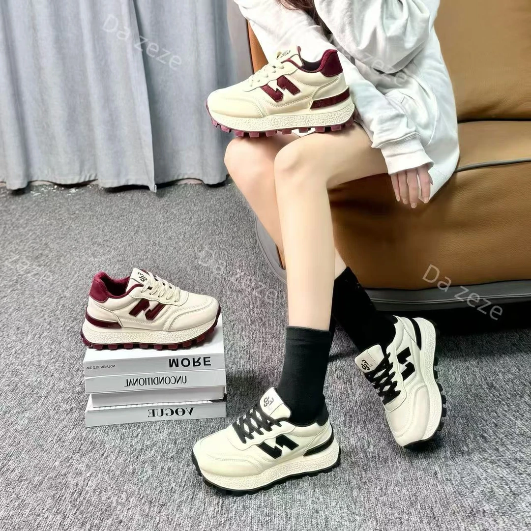 2024新款阿甘鞋透气增高学生百搭显脚小休闲鞋6711